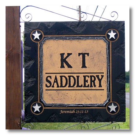 Kt Saddlery Hanging
